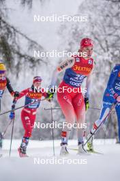 06.01.2024, Val di Fiemme, Italy (ITA): Nadja Kaelin (SUI) - FIS world cup cross-country, tour de ski, mass, Val di Fiemme (ITA). www.nordicfocus.com. © Barbieri/NordicFocus. Every downloaded picture is fee-liable.