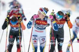 06.01.2024, Val di Fiemme, Italy (ITA): Linn Svahn (SWE) - FIS world cup cross-country, tour de ski, mass, Val di Fiemme (ITA). www.nordicfocus.com. © Modica/NordicFocus. Every downloaded picture is fee-liable.