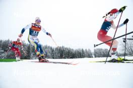 06.01.2024, Val di Fiemme, Italy (ITA): Emma Ribom (SWE) - FIS world cup cross-country, tour de ski, mass, Val di Fiemme (ITA). www.nordicfocus.com. © Modica/NordicFocus. Every downloaded picture is fee-liable.