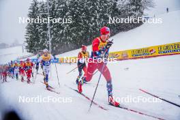 06.01.2024, Val di Fiemme, Italy (ITA): Harald Oestberg Amundsen (NOR) - FIS world cup cross-country, tour de ski, mass, Val di Fiemme (ITA). www.nordicfocus.com. © Barbieri/NordicFocus. Every downloaded picture is fee-liable.