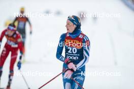 06.01.2024, Val di Fiemme, Italy (ITA): Anne Kyllonen (FIN) - FIS world cup cross-country, tour de ski, mass, Val di Fiemme (ITA). www.nordicfocus.com. © Modica/NordicFocus. Every downloaded picture is fee-liable.