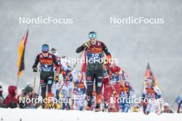 06.01.2024, Val di Fiemme, Italy (ITA): Victoria Carl (GER) - FIS world cup cross-country, tour de ski, mass, Val di Fiemme (ITA). www.nordicfocus.com. © Modica/NordicFocus. Every downloaded picture is fee-liable.