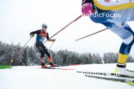 06.01.2024, Val di Fiemme, Italy (ITA): Victoria Carl (GER) - FIS world cup cross-country, tour de ski, mass, Val di Fiemme (ITA). www.nordicfocus.com. © Modica/NordicFocus. Every downloaded picture is fee-liable.