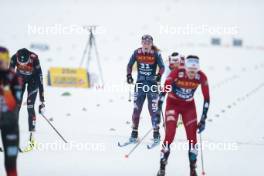 06.01.2024, Val di Fiemme, Italy (ITA): Samantha Smith (USA) - FIS world cup cross-country, tour de ski, mass, Val di Fiemme (ITA). www.nordicfocus.com. © Modica/NordicFocus. Every downloaded picture is fee-liable.