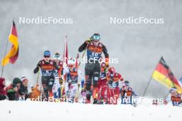 06.01.2024, Val di Fiemme, Italy (ITA): Victoria Carl (GER) - FIS world cup cross-country, tour de ski, mass, Val di Fiemme (ITA). www.nordicfocus.com. © Modica/NordicFocus. Every downloaded picture is fee-liable.