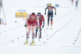 06.01.2024, Val di Fiemme, Italy (ITA): Nadja Kaelin (SUI) - FIS world cup cross-country, tour de ski, mass, Val di Fiemme (ITA). www.nordicfocus.com. © Modica/NordicFocus. Every downloaded picture is fee-liable.