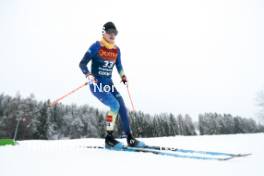 06.01.2024, Val di Fiemme, Italy (ITA): Nadezhda Stepashkina (KAZ) - FIS world cup cross-country, tour de ski, mass, Val di Fiemme (ITA). www.nordicfocus.com. © Modica/NordicFocus. Every downloaded picture is fee-liable.