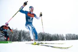 06.01.2024, Val di Fiemme, Italy (ITA): Kerttu Niskanen (FIN) - FIS world cup cross-country, tour de ski, mass, Val di Fiemme (ITA). www.nordicfocus.com. © Modica/NordicFocus. Every downloaded picture is fee-liable.