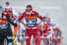 06.01.2024, Val di Fiemme, Italy (ITA): Heidi Weng (NOR) - FIS world cup cross-country, tour de ski, mass, Val di Fiemme (ITA). www.nordicfocus.com. © Modica/NordicFocus. Every downloaded picture is fee-liable.