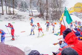 06.01.2024, Val di Fiemme, Italy (ITA): Nadja Kaelin (SUI) - FIS world cup cross-country, tour de ski, mass, Val di Fiemme (ITA). www.nordicfocus.com. © Barbieri/NordicFocus. Every downloaded picture is fee-liable.