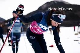 05.01.2024, Val di Fiemme, Italy (ITA): Caterina Ganz (ITA) - FIS world cup cross-country, tour de ski, training, Val di Fiemme (ITA). www.nordicfocus.com. © Modica/NordicFocus. Every downloaded picture is fee-liable.