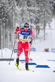 19.01.2024, Oberhof, Germany (GER): Benjamin Moser (AUT) - FIS world cup cross-country, individual sprint, Oberhof (GER). www.nordicfocus.com. © Authamayou/NordicFocus. Every downloaded picture is fee-liable.