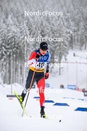 19.01.2024, Oberhof, Germany (GER): Xavier Mckeever (CAN) - FIS world cup cross-country, individual sprint, Oberhof (GER). www.nordicfocus.com. © Authamayou/NordicFocus. Every downloaded picture is fee-liable.