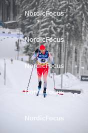 19.01.2024, Oberhof, Germany (GER): Erwan Kaeser (SUI) - FIS world cup cross-country, individual sprint, Oberhof (GER). www.nordicfocus.com. © Authamayou/NordicFocus. Every downloaded picture is fee-liable.