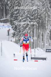 19.01.2024, Oberhof, Germany (GER): Valerio Grond (SUI) - FIS world cup cross-country, individual sprint, Oberhof (GER). www.nordicfocus.com. © Authamayou/NordicFocus. Every downloaded picture is fee-liable.