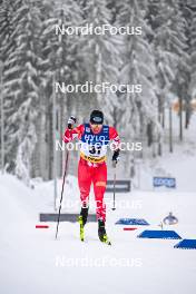 19.01.2024, Oberhof, Germany (GER): Benjamin Moser (AUT) - FIS world cup cross-country, individual sprint, Oberhof (GER). www.nordicfocus.com. © Authamayou/NordicFocus. Every downloaded picture is fee-liable.