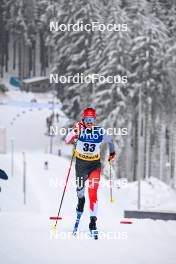 19.01.2024, Oberhof, Germany (GER): Antoine Cyr (CAN) - FIS world cup cross-country, individual sprint, Oberhof (GER). www.nordicfocus.com. © Authamayou/NordicFocus. Every downloaded picture is fee-liable.