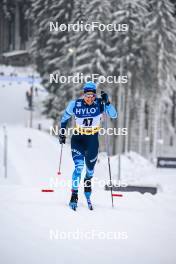 19.01.2024, Oberhof, Germany (GER): Jaume Pueyo (ESP) - FIS world cup cross-country, individual sprint, Oberhof (GER). www.nordicfocus.com. © Authamayou/NordicFocus. Every downloaded picture is fee-liable.