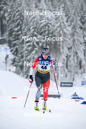 19.01.2024, Oberhof, Germany (GER): Katherine Stewart-Jones (CAN) - FIS world cup cross-country, individual sprint, Oberhof (GER). www.nordicfocus.com. © Authamayou/NordicFocus. Every downloaded picture is fee-liable.