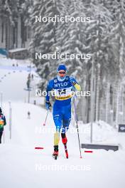 19.01.2024, Oberhof, Germany (GER): Konstantin Bortsov (KAZ) - FIS world cup cross-country, individual sprint, Oberhof (GER). www.nordicfocus.com. © Authamayou/NordicFocus. Every downloaded picture is fee-liable.