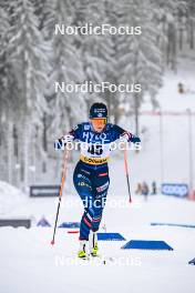 19.01.2024, Oberhof, Germany (GER): Julie Pierrel (FRA) - FIS world cup cross-country, individual sprint, Oberhof (GER). www.nordicfocus.com. © Authamayou/NordicFocus. Every downloaded picture is fee-liable.