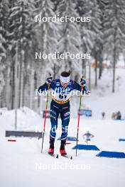 19.01.2024, Oberhof, Germany (GER): Hugo Lapalus (FRA) - FIS world cup cross-country, individual sprint, Oberhof (GER). www.nordicfocus.com. © Authamayou/NordicFocus. Every downloaded picture is fee-liable.