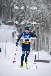19.01.2024, Oberhof, Germany (GER): Davide Graz (ITA) - FIS world cup cross-country, individual sprint, Oberhof (GER). www.nordicfocus.com. © Authamayou/NordicFocus. Every downloaded picture is fee-liable.