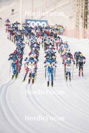 20.01.2024, Oberhof, Germany (GER): Ristomatti Hakola (FIN), Calle Halfvarsson (SWE), Iivo Niskanen (FIN), (l-r)  - FIS world cup cross-country, mass, Oberhof (GER). www.nordicfocus.com. © Modica/NordicFocus. Every downloaded picture is fee-liable.