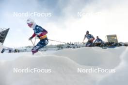 20.01.2024, Oberhof, Germany (GER): Peter Wolter (USA), James Clinton Schoonmaker (USA), Imanol Rojo (ESP), (l-r)  - FIS world cup cross-country, mass, Oberhof (GER). www.nordicfocus.com. © Modica/NordicFocus. Every downloaded picture is fee-liable.