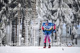 20.01.2024, Oberhof, Germany (GER): Gus Schumacher (USA) - FIS world cup cross-country, mass, Oberhof (GER). www.nordicfocus.com. © Authamayou/NordicFocus. Every downloaded picture is fee-liable.