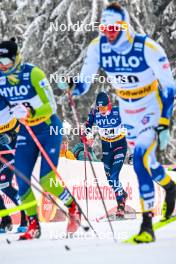 20.01.2024, Oberhof, Germany (GER): Mathis Desloges (FRA) - FIS world cup cross-country, mass, Oberhof (GER). www.nordicfocus.com. © Authamayou/NordicFocus. Every downloaded picture is fee-liable.