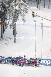 20.01.2024, Oberhof, Germany (GER): Mens race - FIS world cup cross-country, mass, Oberhof (GER). www.nordicfocus.com. © Modica/NordicFocus. Every downloaded picture is fee-liable.