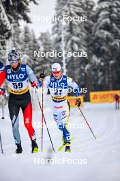 20.01.2024, Oberhof, Germany (GER): Gustaf Berglund (SWE) - FIS world cup cross-country, mass, Oberhof (GER). www.nordicfocus.com. © Authamayou/NordicFocus. Every downloaded picture is fee-liable.