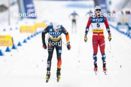 20.01.2024, Oberhof, Germany (GER): Florian Notz (GER) - FIS world cup cross-country, mass, Oberhof (GER). www.nordicfocus.com. © Modica/NordicFocus. Every downloaded picture is fee-liable.