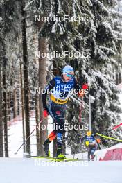 20.01.2024, Oberhof, Germany (GER): Florian Notz (GER) - FIS world cup cross-country, mass, Oberhof (GER). www.nordicfocus.com. © Authamayou/NordicFocus. Every downloaded picture is fee-liable.