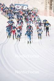 20.01.2024, Oberhof, Germany (GER): Mens race - FIS world cup cross-country, mass, Oberhof (GER). www.nordicfocus.com. © Modica/NordicFocus. Every downloaded picture is fee-liable.