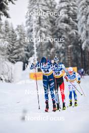 20.01.2024, Oberhof, Germany (GER): Mathis Desloges (FRA) - FIS world cup cross-country, mass, Oberhof (GER). www.nordicfocus.com. © Authamayou/NordicFocus. Every downloaded picture is fee-liable.