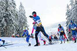 20.01.2024, Oberhof, Germany (GER): Imanol Rojo (ESP) - FIS world cup cross-country, mass, Oberhof (GER). www.nordicfocus.com. © Authamayou/NordicFocus. Every downloaded picture is fee-liable.