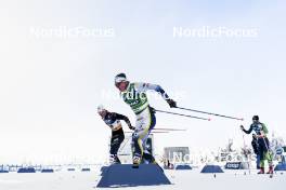 20.01.2024, Oberhof, Germany (GER): Theo Schely (FRA), Edvin Anger (SWE), (l-r)  - FIS world cup cross-country, mass, Oberhof (GER). www.nordicfocus.com. © Modica/NordicFocus. Every downloaded picture is fee-liable.