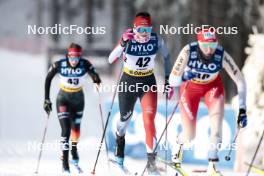 20.01.2024, Oberhof, Germany (GER): Liliane Gagnon (CAN) - FIS world cup cross-country, mass, Oberhof (GER). www.nordicfocus.com. © Modica/NordicFocus. Every downloaded picture is fee-liable.