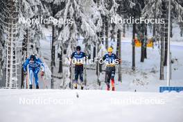 20.01.2024, Oberhof, Germany (GER): Naoto Baba (JPN), Janosch Brugger (GER), (l-r)  - FIS world cup cross-country, mass, Oberhof (GER). www.nordicfocus.com. © Authamayou/NordicFocus. Every downloaded picture is fee-liable.