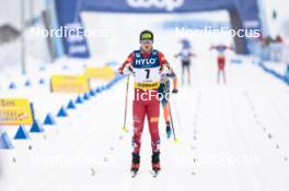 20.01.2024, Oberhof, Germany (GER): Mika Vermeulen (AUT) - FIS world cup cross-country, mass, Oberhof (GER). www.nordicfocus.com. © Modica/NordicFocus. Every downloaded picture is fee-liable.