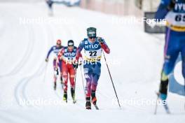 20.01.2024, Oberhof, Germany (GER): Scott Patterson (USA) - FIS world cup cross-country, mass, Oberhof (GER). www.nordicfocus.com. © Modica/NordicFocus. Every downloaded picture is fee-liable.