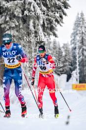 20.01.2024, Oberhof, Germany (GER): Michael Foettinger (AUT) - FIS world cup cross-country, mass, Oberhof (GER). www.nordicfocus.com. © Authamayou/NordicFocus. Every downloaded picture is fee-liable.