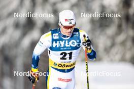 20.01.2024, Oberhof, Germany (GER): Gustaf Berglund (SWE) - FIS world cup cross-country, mass, Oberhof (GER). www.nordicfocus.com. © Modica/NordicFocus. Every downloaded picture is fee-liable.