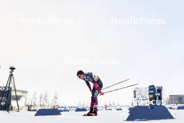 20.01.2024, Oberhof, Germany (GER): Zak Ketterson (USA) - FIS world cup cross-country, mass, Oberhof (GER). www.nordicfocus.com. © Modica/NordicFocus. Every downloaded picture is fee-liable.