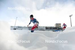 20.01.2024, Oberhof, Germany (GER): Adam Fellner (CZE), Jason Rueesch (SUI), (l-r)  - FIS world cup cross-country, mass, Oberhof (GER). www.nordicfocus.com. © Modica/NordicFocus. Every downloaded picture is fee-liable.