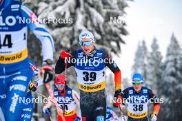 20.01.2024, Oberhof, Germany (GER): Florian Notz (GER) - FIS world cup cross-country, mass, Oberhof (GER). www.nordicfocus.com. © Authamayou/NordicFocus. Every downloaded picture is fee-liable.