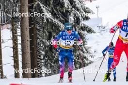 20.01.2024, Oberhof, Germany (GER): Scott Patterson (USA) - FIS world cup cross-country, mass, Oberhof (GER). www.nordicfocus.com. © Authamayou/NordicFocus. Every downloaded picture is fee-liable.