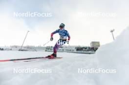 20.01.2024, Oberhof, Germany (GER): Scott Patterson (USA) - FIS world cup cross-country, mass, Oberhof (GER). www.nordicfocus.com. © Modica/NordicFocus. Every downloaded picture is fee-liable.